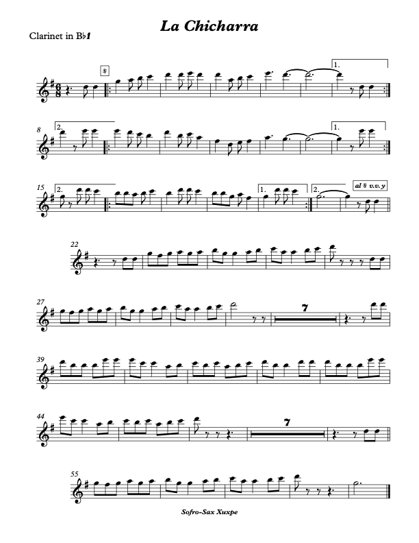 La imagen puede contener una previsualizacion de una partitura